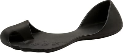 Unisex sandalen voor volwassenen - Modieuze platte schoenen met open neus - Zwart - Maat 38 - Geschikt voor strand, feestjes en optredens - Unieke jelly schoenen voor mannen en vrouwen