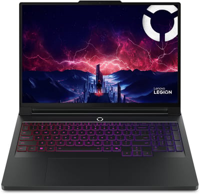 Lenovo Legion Pro 7 16AFR10H AMD Ryzen™ 9 9955HX3D Laptop 40,6 cm (16") WQXGA 64 GB DDR5-SDRAM 1 TB SSD NVIDIA GeForce RTX 5080 Wi-Fi 7 (802.11be) Windows 11 Home Zwart Engels