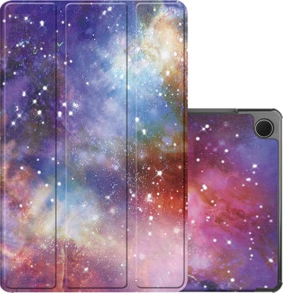 Hoes - Geschikt voor Samsung Galaxy Tab A9 - Dun & Stevig - Trifold Bookcase - Hard Cover - Hardcover Book Case - Tablet Hoesje - Galaxy