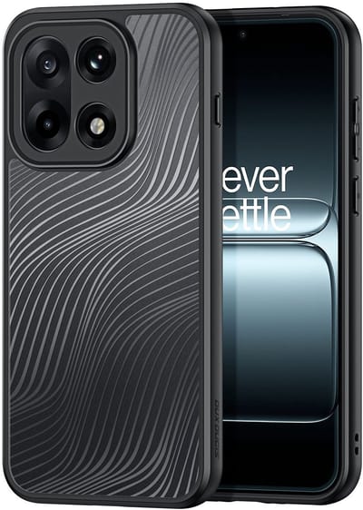 Dux Ducis Hoesje - Geschikt voor OnePlus 15 Hoesje - Dux Ducis Aimo Series - Transparant TPU Back Cover - Zwart