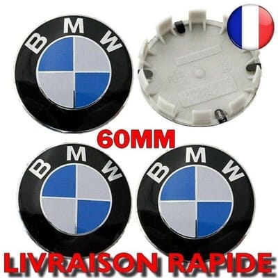 4 STUKS Naafkap Wiel BMW 60mm Velg Wielcentrum sierdop