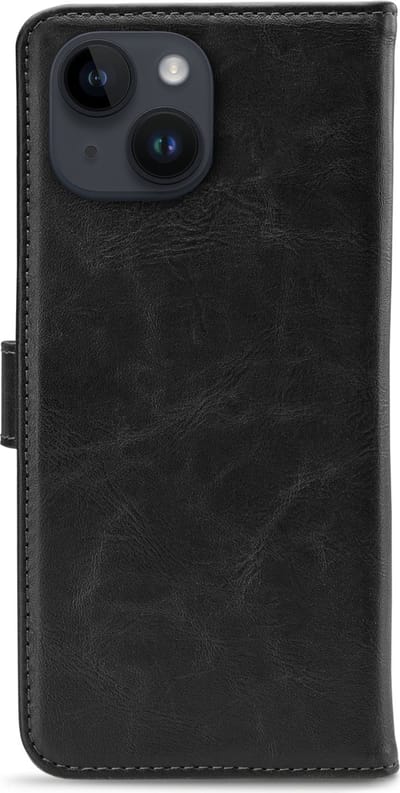 My Style Telefoonhoesje geschikt voor Apple iPhone 14 Plus Hoesje | My Style Flex Wallet Bookcase Portemonnee | Pasjeshouder voor 3 Pasjes | Telefoonhoesje voor Pinpas / OV Kaart / Rijbewijs - Zwart