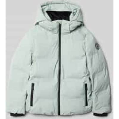 Regular fit gewatteerd jack met capuchon, model 'MUYLA'
