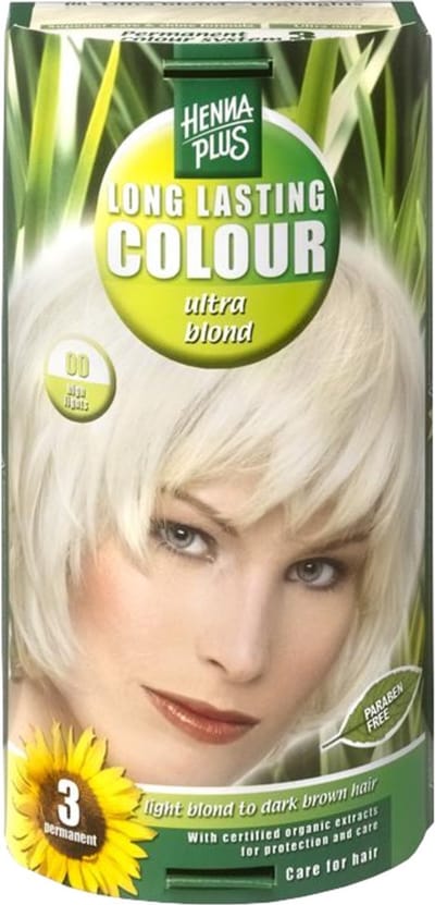 Hennaplus Long Lasting Colours 00 Ultra Blnd - Haarverf
