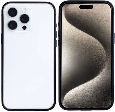 Rixus Crash Guard Case For Apple iPhone 15 Pro Black Titanium