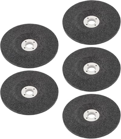 Dailygoods- Slijpschijf 75 mm - 5 Stuks - Geschikt voor Haakse Slijper - Hoge Temperatuur Weerstand - Voor Metaal/Glas/Keramiek - Dikte 4 mm - Schuurwiel