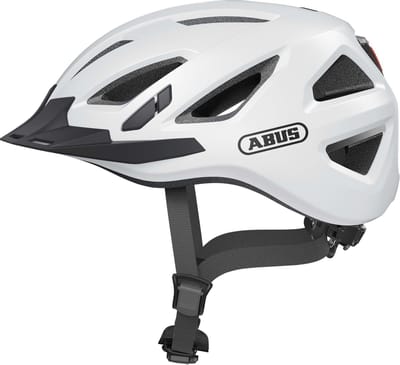 Fietshelm ABUS URBAN-I 3.0 polar white XL - 61-65 cm - wit - Geschikt voor gebruik op elektrische fietsen - stadsfietsen - 325 g
