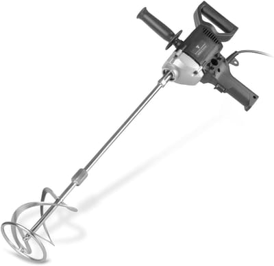 Elektrische Roermixer - Mortelmixer Betonmixer - Materiaal Mengen - Krachtige Motor 800W - 120mm Garde M14 - Zwart