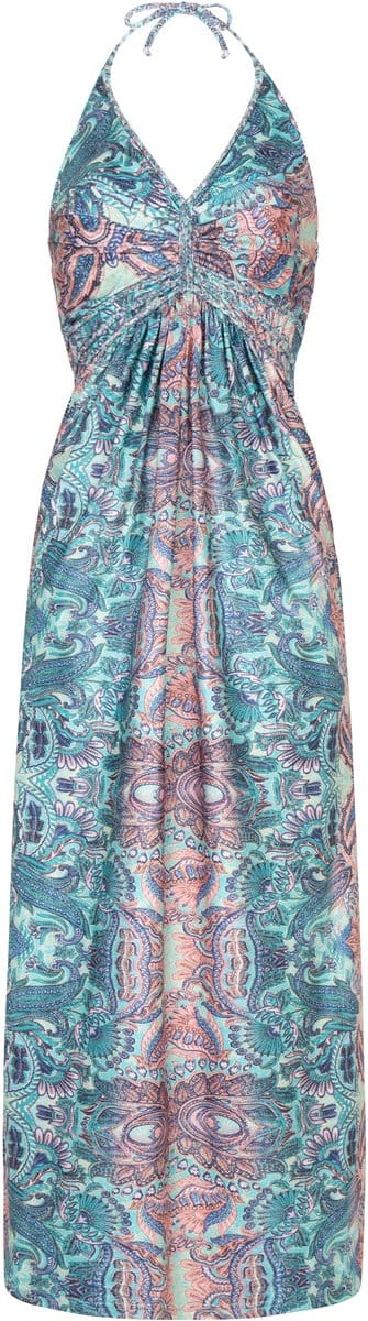 Chic by Lirette - Halter jurk Quetzal - Turquoise - XS