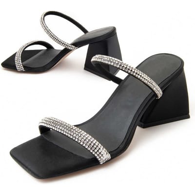 Sandalia Con Tacón Para Mujer.  Montevita  Sanndarey2  90493 36