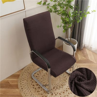 Hoes voor computerstoel stofbestendig jacquard kantoorstoel hoes elastisch voor thuis fauteuil 1 st Sillas De Oficina S