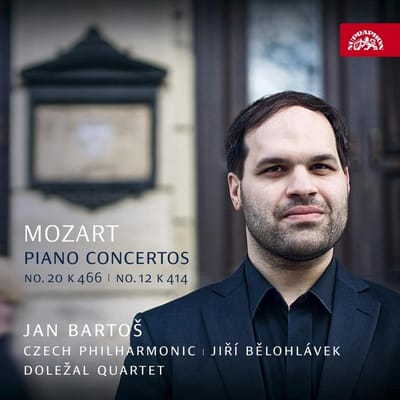 Jan Bartos, The Czech Philharmonic Orchestra, Jiri Belohlávek, Dolezal Quartet - Mozart: Piano Concertos No. 20 K. 466; No. 12 K. 414 (CD)