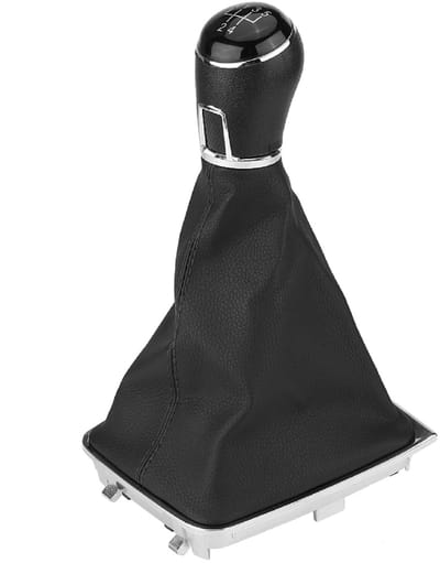 Allecto - Versnellingspook Golf 7 MK7 - 5 Snelheden - Premium Kwaliteit - Kunstleren Beenkappen - Ergonomische Pookknop - Geschikt voor Golf 7 2013...