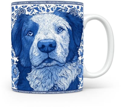 Mok Pyreneese berghond Beker voor koffie of tas voor thee, cadeau voor dierenliefhebbers, moeder, vader, collega, vriend, vriendin, kantoor, opa, oma, hond, kerst, sinterklaas, verjaardag