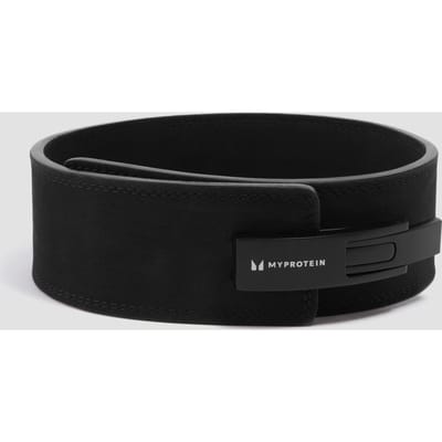 Myprotein lederen halterriem - Zwart - S