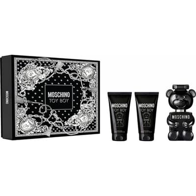 Moschino Toy Boy Giftset - 50 ml eau de parfum spray + 50 ml showergel + 50 ml aftershave balm - cadeauset voor heren