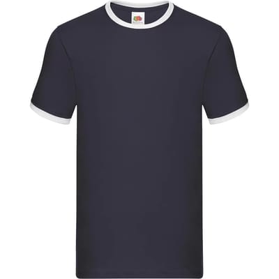 T-shirt Fruit of the Loom Ringer