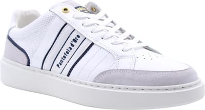 Pantofola D'oro Lecano Uomo Low Lage sneakers - Leren Sneaker - Heren - Wit - Maat 41