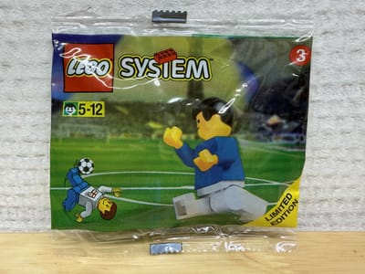 LEGO 3305 System - World Team Player England (Limited Edition Polybag)