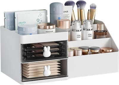 Unyqoos ® Stijlvolle Cosmetica Organizer met Lade voor Slaapkamer en Badkamer, Ideaal voor Make-up en Sieraden