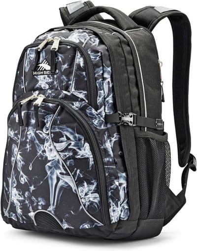 Robuuste Laptop Rugzak voor 15-17 Inch met Tabletvak en Comfortabel Draagsysteem, Zwart