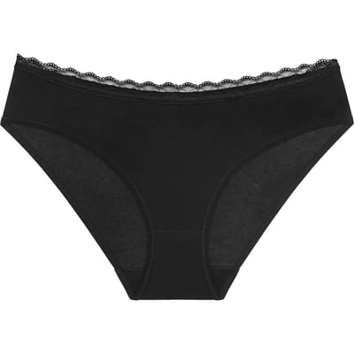 Triumph Feel Of Cotton Tai slip 10224973-0004 BLACK-36