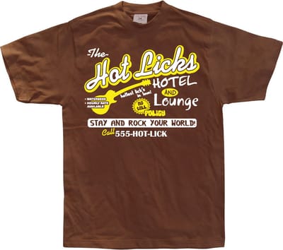 Hybris Hot Licks Hotel And Lounge T-shirt SH-1-11012-LFH2-2