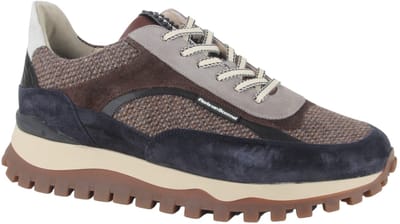 Floris van Bommel - DE GROMMER 05.10 - Lage sneakersVrije tijdsschoenenHeren sneakers - Kleur: Bruin - Maat: 44.5