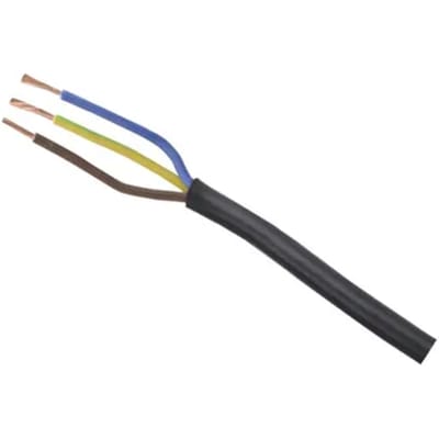 Sencys Stroomkabel Vtlb 10m 3x0,75 Mm² Zwart