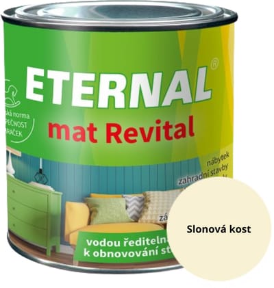 Eternal MAT Revital 0,35 kg, Ivoor (RAL1015)