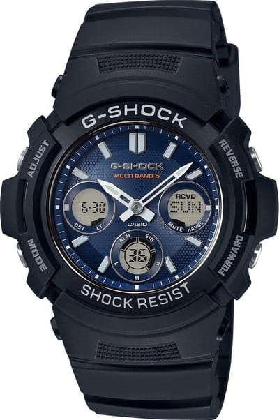 Casio G-Shock AWG-M100SB-2AER Herenhorloge 46 mm - Zwart