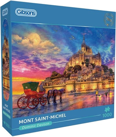Mont Saint-Michel Puzzel 1000 Stukjes - Hoogwaardig Karton