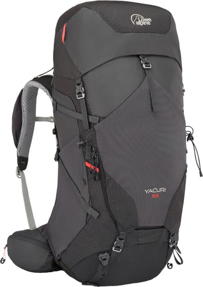 Lowe Alpine Yacuri 55 Backpack - 51-60L Backpack - Anthracite/Graphene