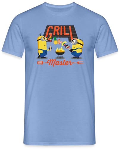 Minions Grill Master T-Shirt Heren