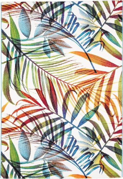 Pergamon Vloerkleed Designer Faro Tropical Kleurrijke Twijgen