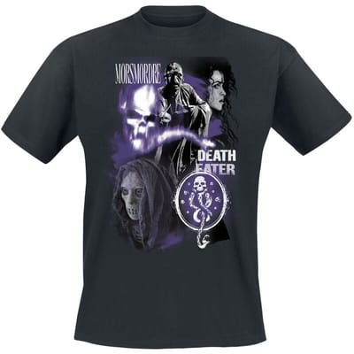 Harry Potter T-shirt - Morsmordre - Death Eater - S tot XXL - voor Mannen - zwart