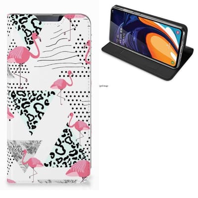 Samsung Galaxy A60 Hoesje maken Flamingo Triangle