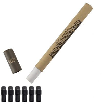 Rite In The Rain Mechanical Clicker Pencil Eraser - Navul - Gum - Gummetjes - Voor No 13 - Navulling