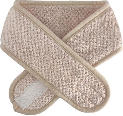 DW4Trading Verstelbare Make-up Haarband - Badstof - Spa - Cosmetische Hoofdband - Donker Roze