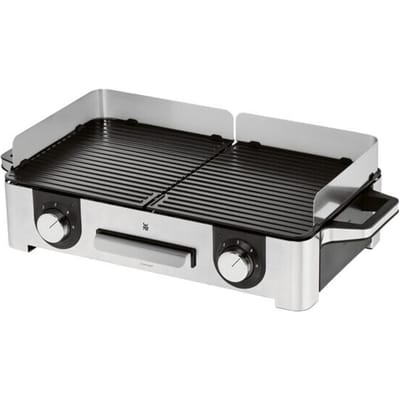 WMF Mastergrill - Grillplaat - RVS - 2400W - Geschikt voor Binnen en Buiten - Anti-aanbaklaag