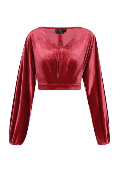 Faina Blouse Dames donkerroze
