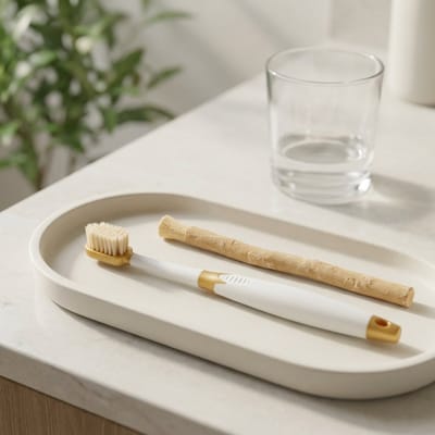 The Miswak Ritual Deluxe - Miswak Tandenborstel - Soennah Mondverzorging - Zonder Tandpasta - Premium