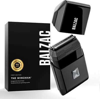 BALZAC® Foil Shaver - Scheerapparaat mannen - Elektrisch Shaver - Waterdicht - The Wingman®