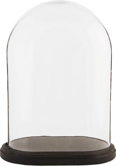 Clayre & Eef Stolp 33x22x42 cm Bruin Glas