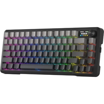 Redragon K724 PRO Draadloos Gasket Gaming Hot-Swap Zuidgericht RGB-aansluiting, Gradient PBT Keycaps-toetsenbord