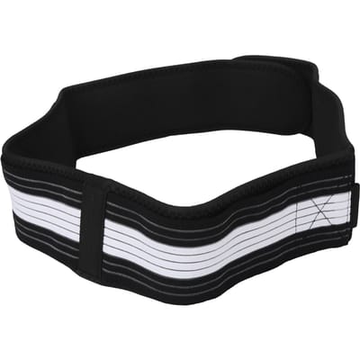 Sacro-iliac SI Gewricht Heupband Ademende Onderrugsteun Brace voor Heuppijn Bekkensteunband black