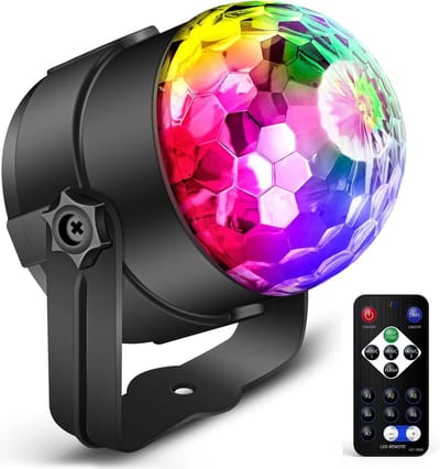 Discolamp met Afstandsbediening – Feestverlichting – Partyverlichting – Disco Party Lights – Discolamp Kinderen - Volwassenen – Op Afstand Bestuurbaar