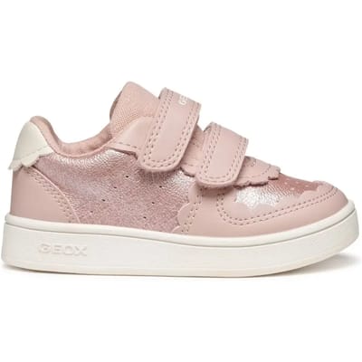 GEOX ECLYPER PEUTERMEISJES Sneakers - LICHTROZE - Maat 21