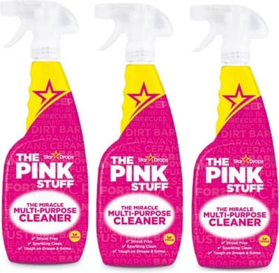 The Pink Stuff - 3x 750 ml - Wonder Schoonmaakspray - Allesreiniger - HET Wonder Schoonmaakmiddel - The Miracle Allesreiniger