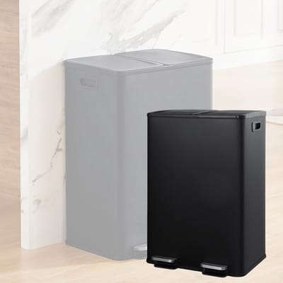 CRLYN® Prullenbak 60L - Afvalbak 60L - Pedaalemmer